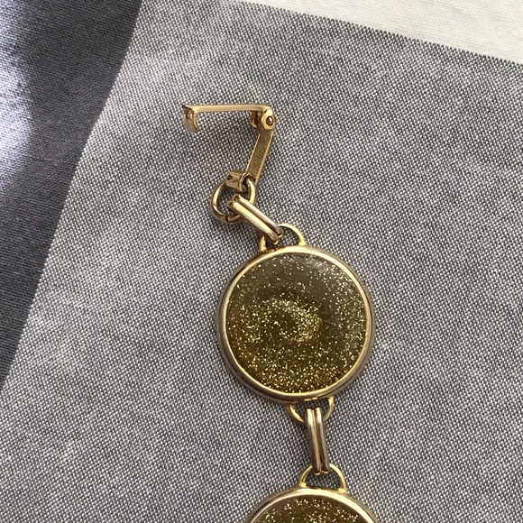 Shimmery Gold-tone Bracelet - Picture 6 of 8